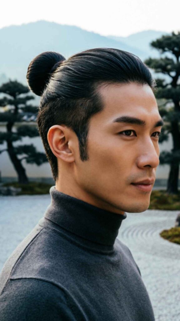 Long Samurai Hairstyle
