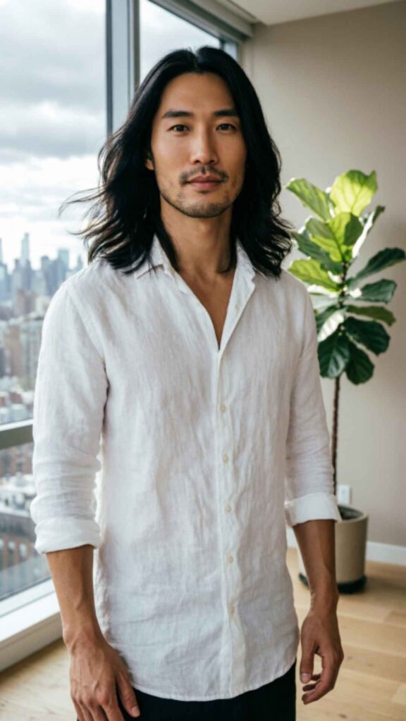 Long Natural Flow Hairstyle