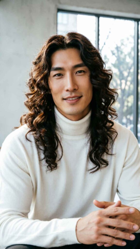 Long Curly Hairstyle