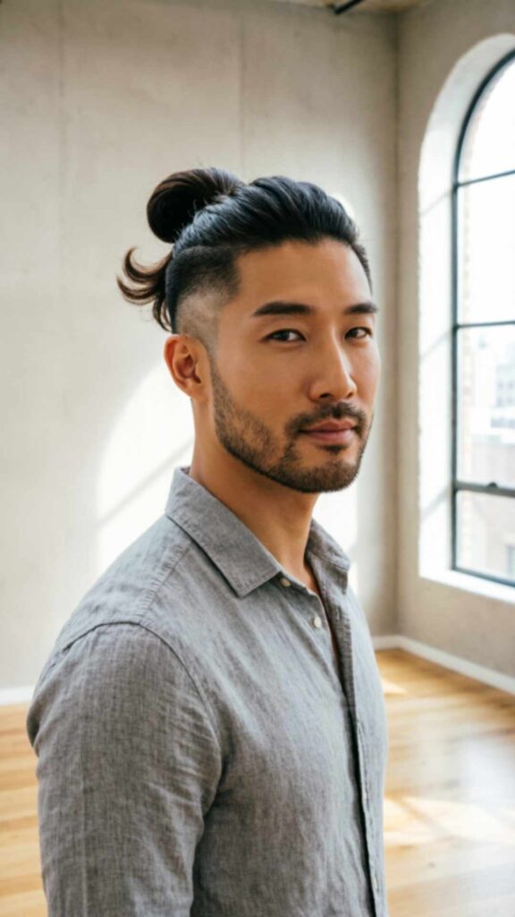 Man Bun Hairstyle