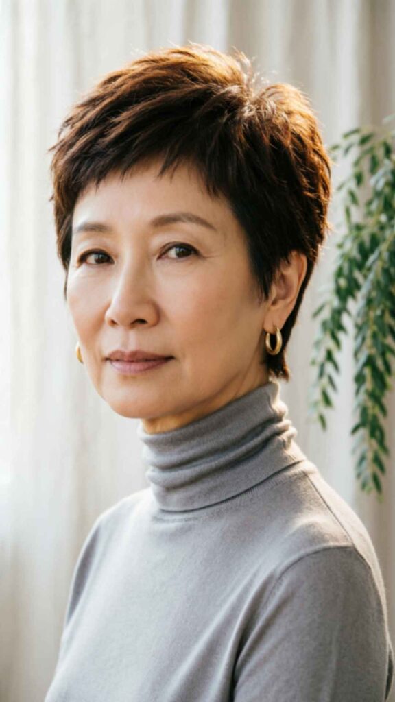 Short Pixie for Thick Hair