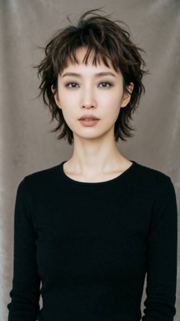 Textured Pixie With Choppy Bangs