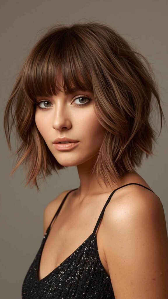 Shag Haircut With Face Framing Layers