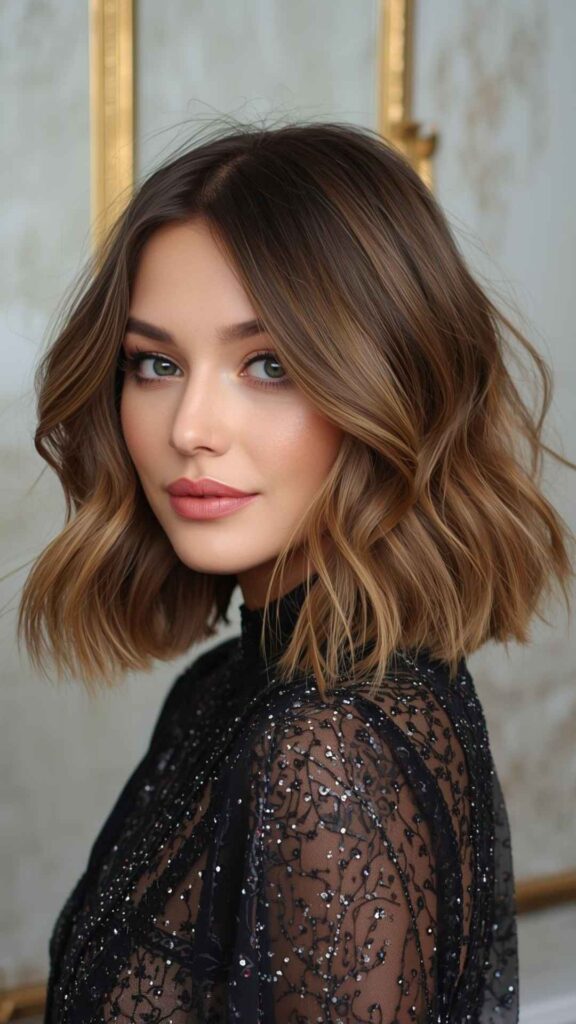 Layered Shag With Soft Waves