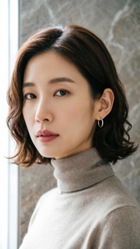 Short Side-Parted Hair