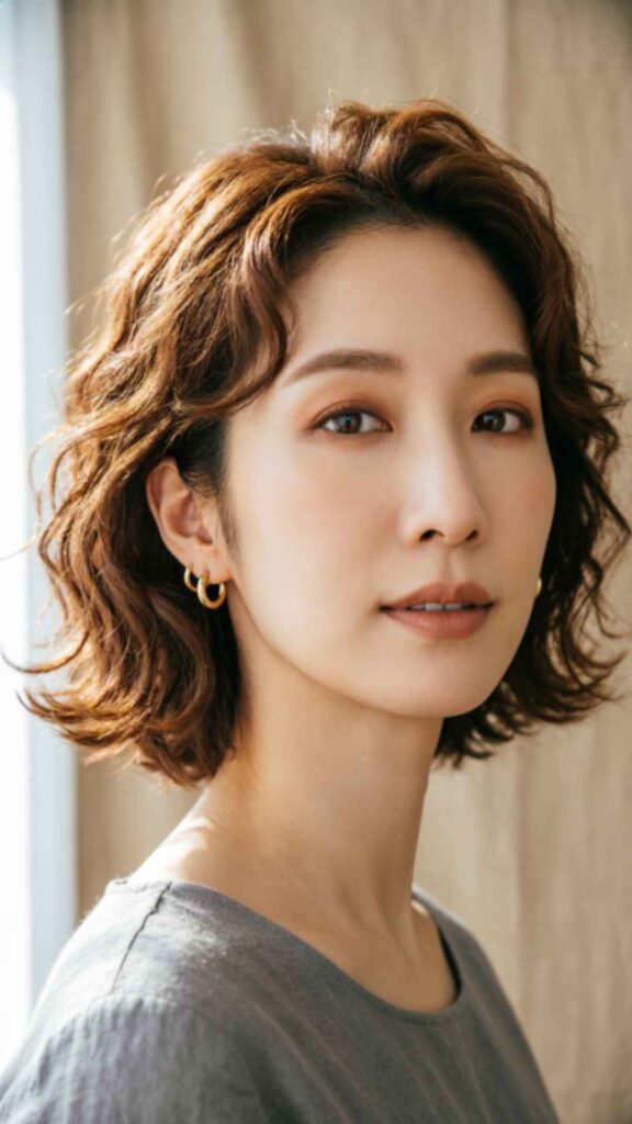 Short Natural Texture Style