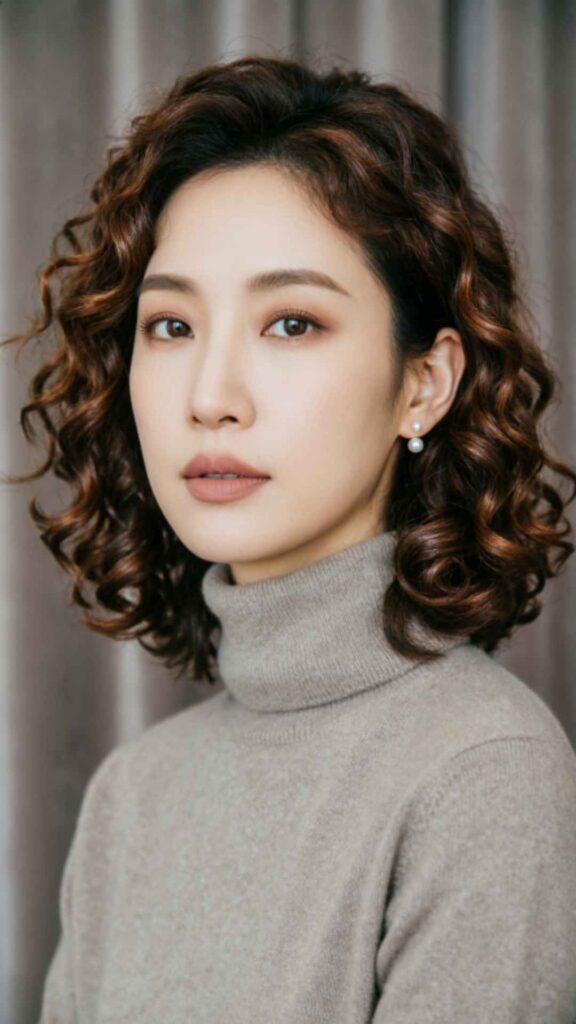 Curly Short Hairstyle