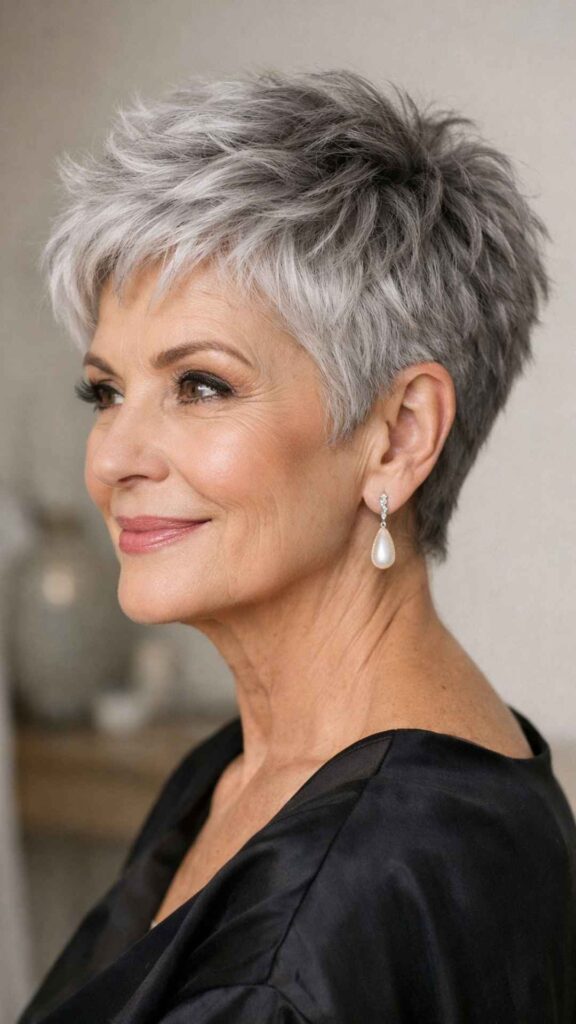 Textured Pixie Style