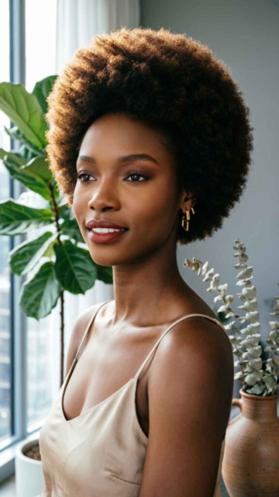 Short Natural TWA (Teeny Weeny Afro)