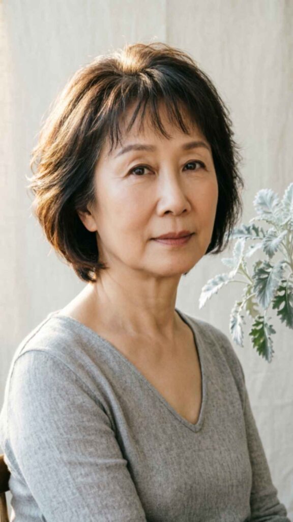 Short Cut with Wispy Bangs