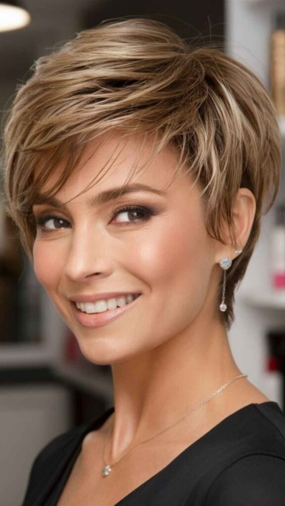 Choppy Short Layered Haircut