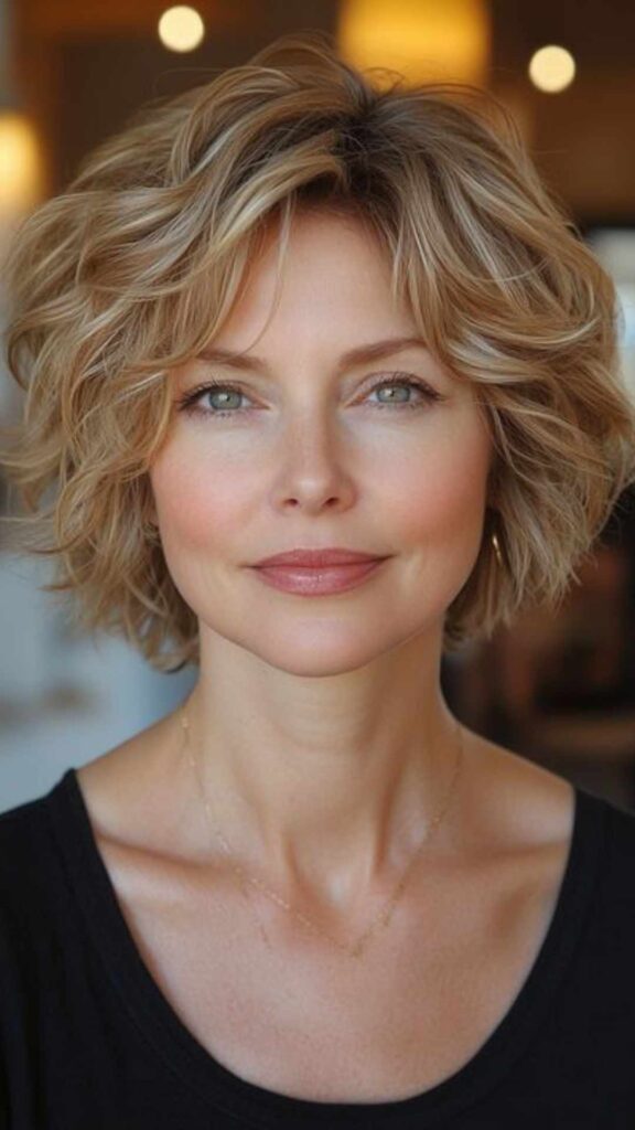 Short Layered Haircut for Thin Hair