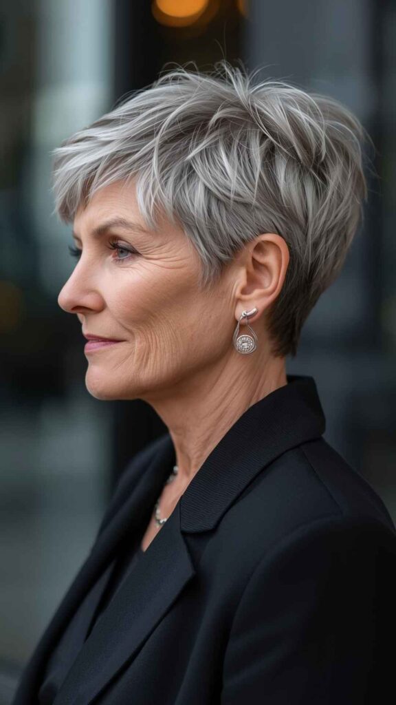Short Layered Pixie