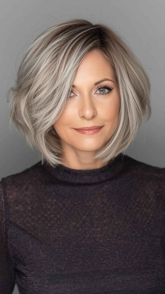 Short Cut With Soft Bangs