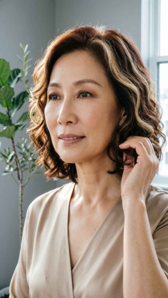 Feathered Wavy Short Cut