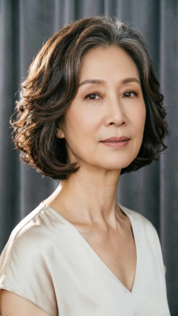 Classic Short Wavy Bob