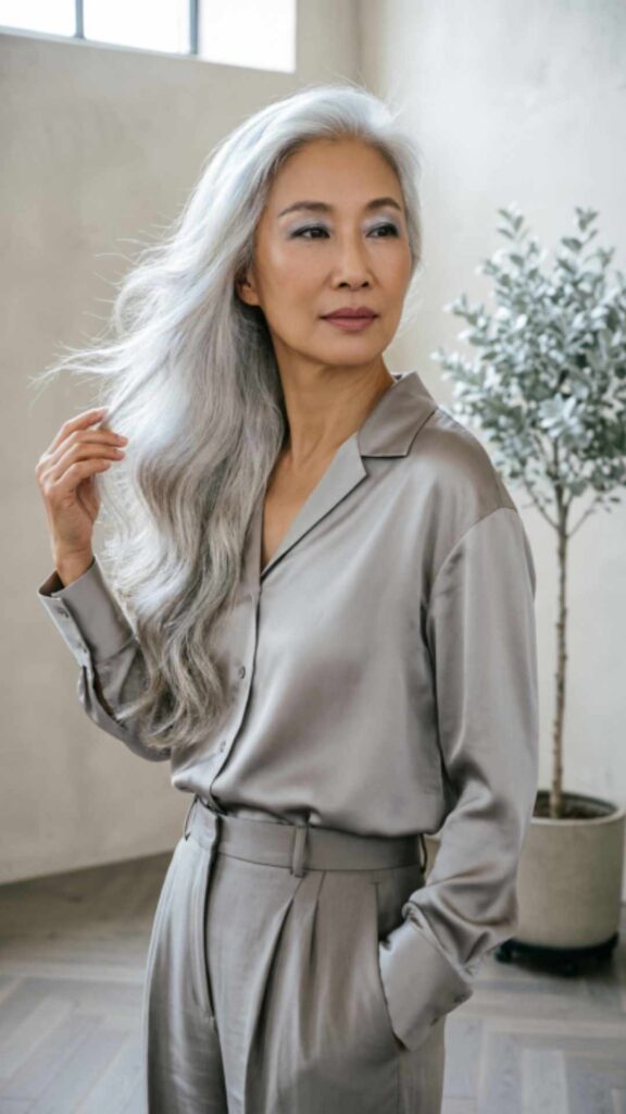 Classic Silver Hair