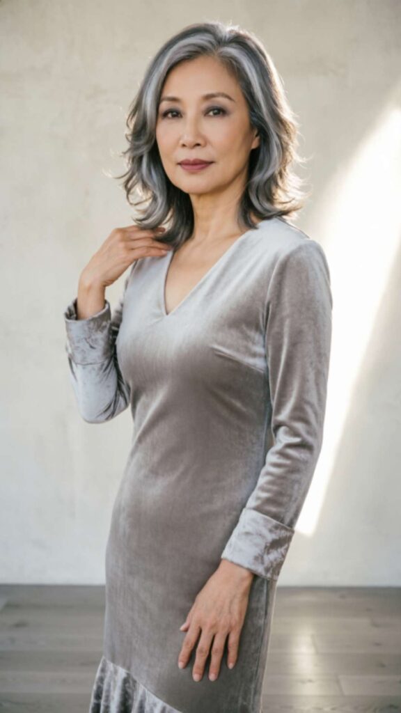 Short Pixie Cut for Gray Hair