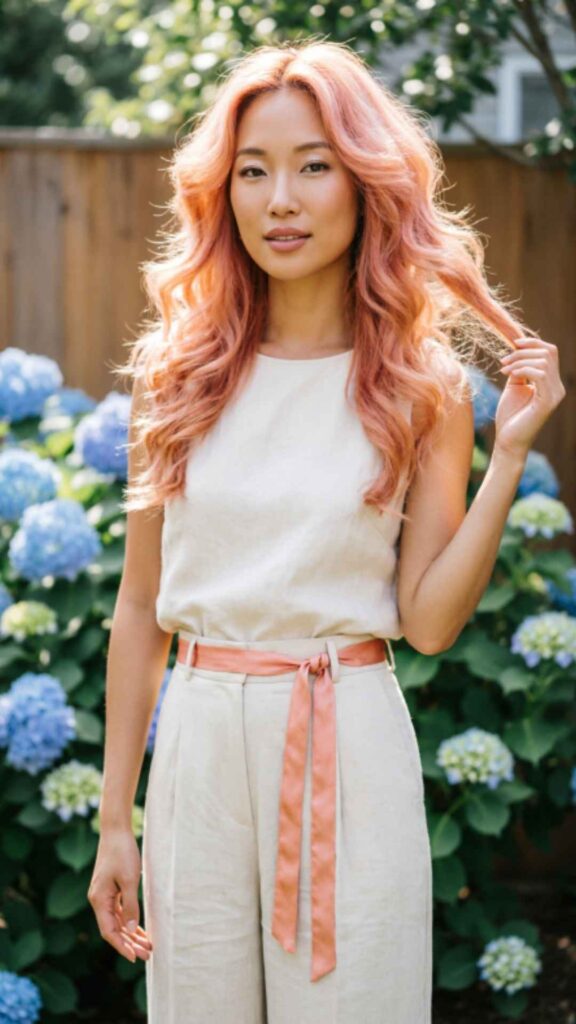 Peach Hair Color