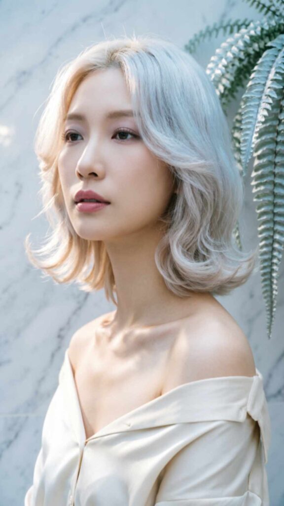Icy Platinum Blonde