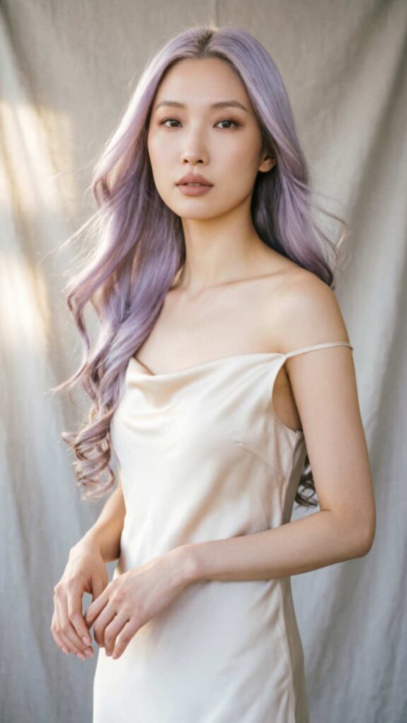 Soft Lavender Hair
