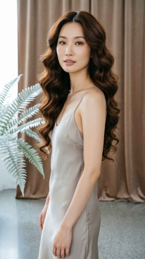 Long Hair with Feathered Layers