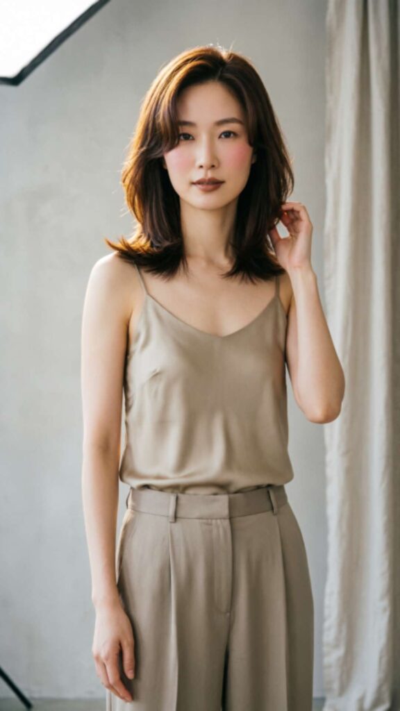 Side-Swept Bangs With Bob