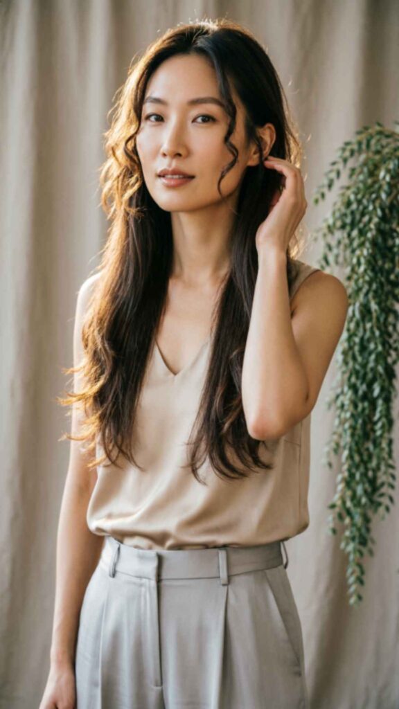 Long Layers With Face-Framing Pieces