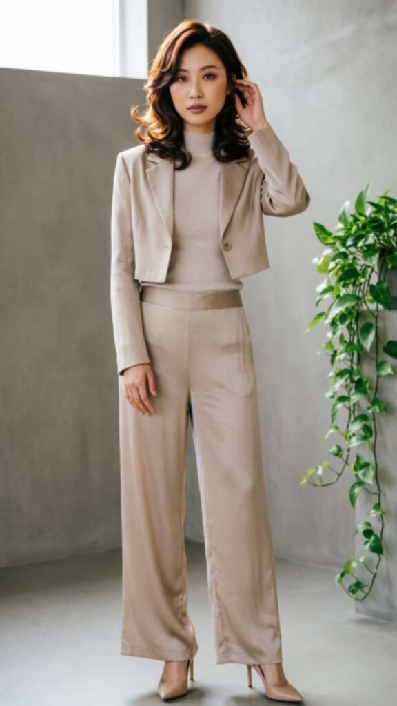 Layered Inverted Wavy Bob