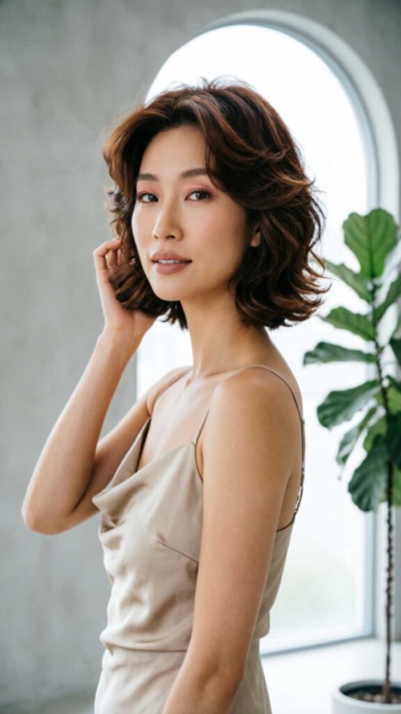 Voluminous Wavy Bob