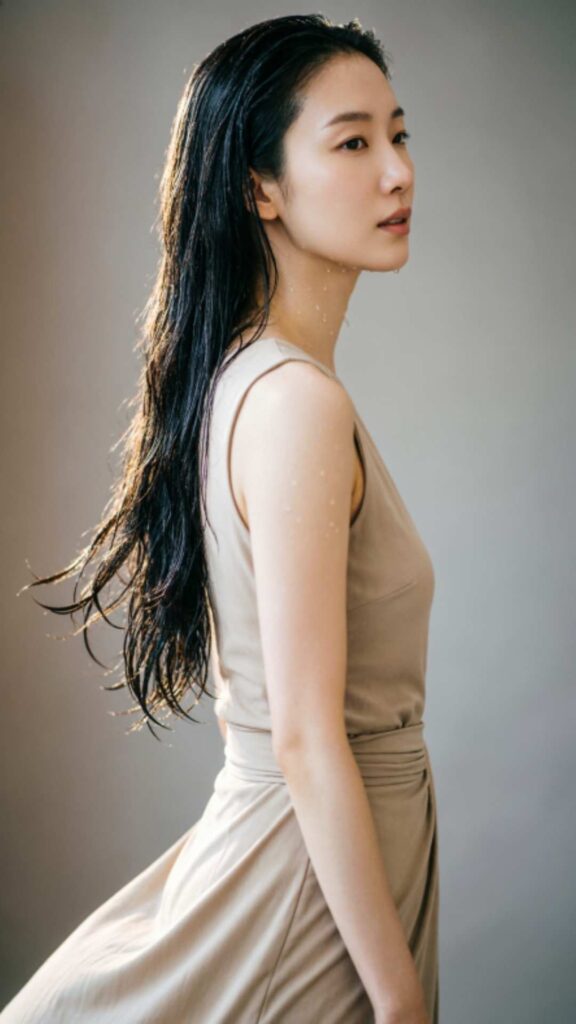 Long Flowing Wet Waves