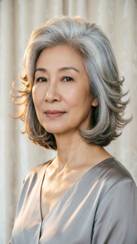 Layered Bob With Volume Crown