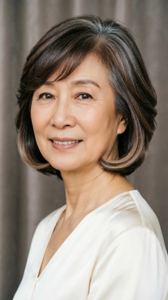 Layered Bob With Side Bangs