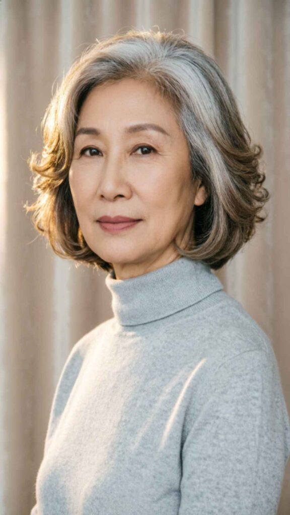 Short Layered Bob With Volume