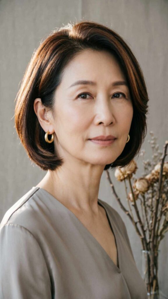 Short Asymmetrical Bob