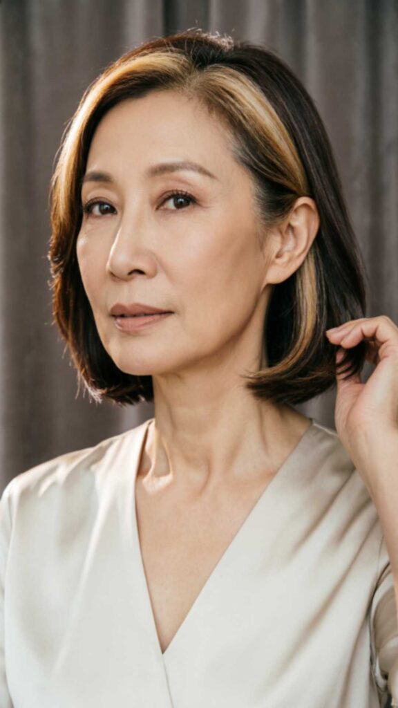 Short Bob with Highlights