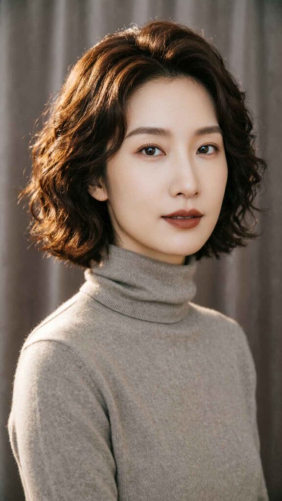 Espresso Brown Short Hair