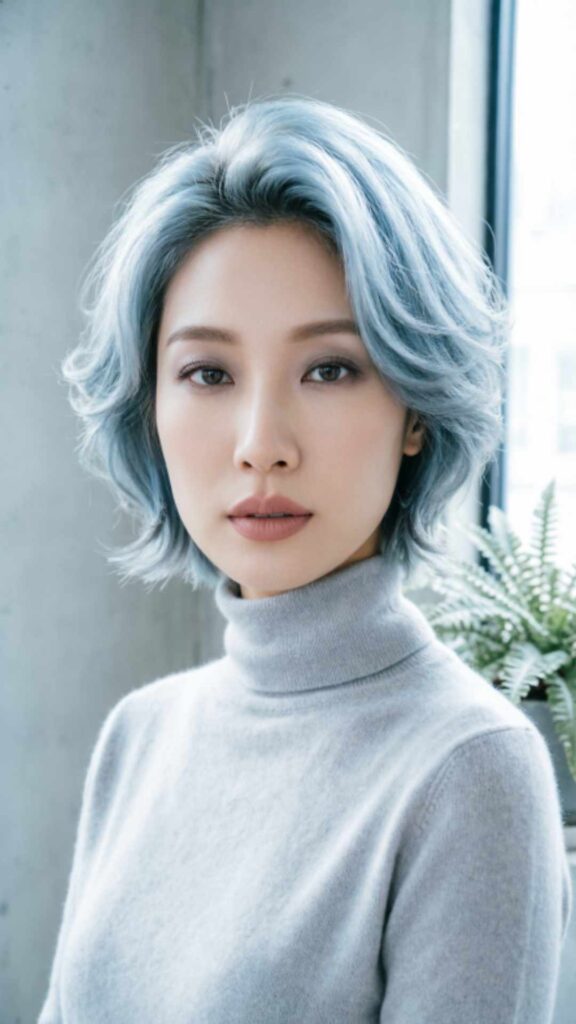 Ice Blue Bob